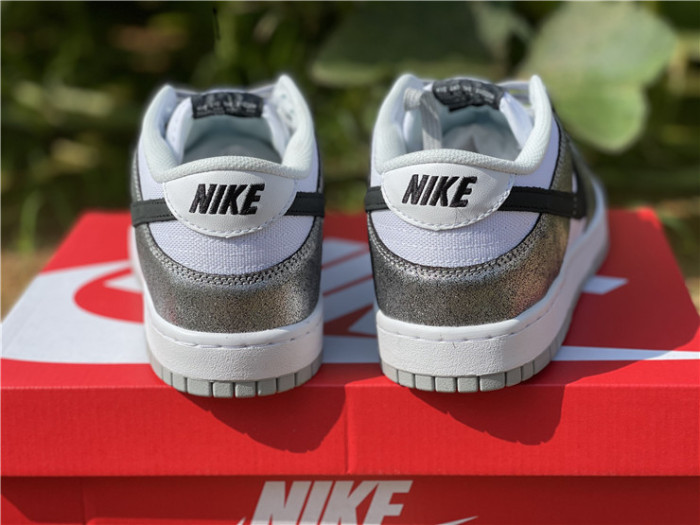 Nike Dunk Low Golden Gals Metallic Silver