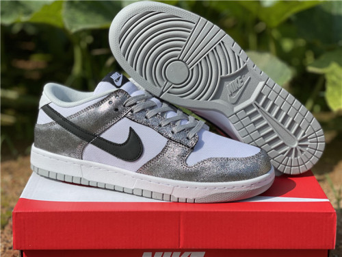 Nike Dunk Low Golden Gals Metallic Silver