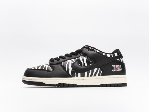 Quartersnacks x Nike SB Dunk Low “Zebra” 