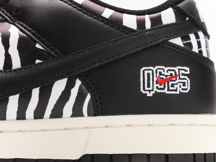 Quartersnacks x Nike SB Dunk Low “Zebra” 