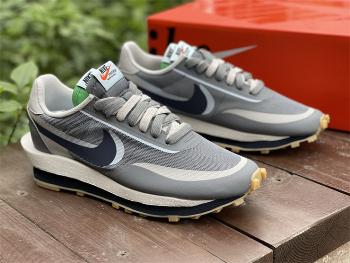 Clot x Sacai x Nike LDWaffle “Neutral Grey” 