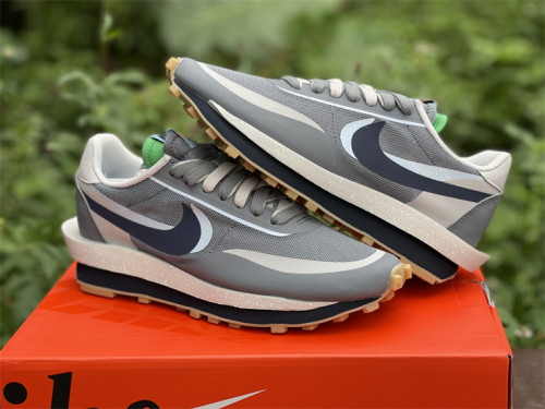 Clot x Sacai x Nike LDWaffle “Neutral Grey” 