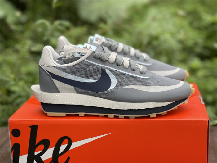 Clot x Sacai x Nike LDWaffle “Neutral Grey” 
