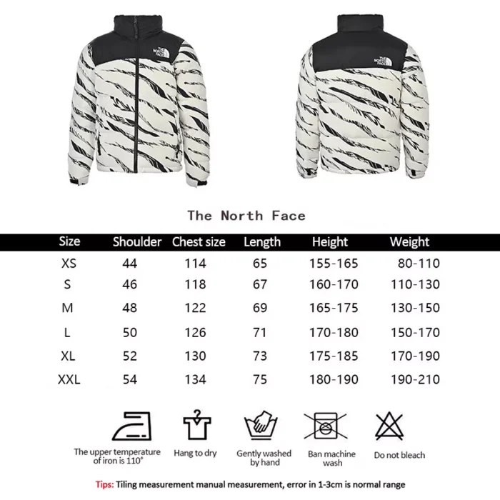 The North Face down jacket