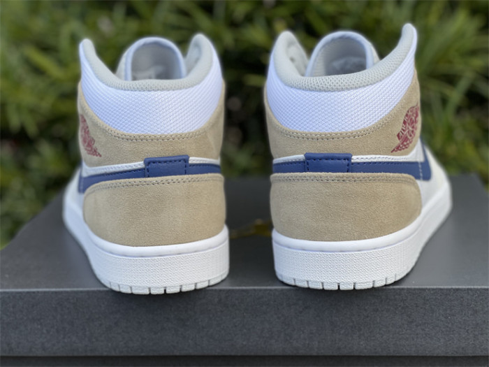 Jordan 1 Mid Tan Suede