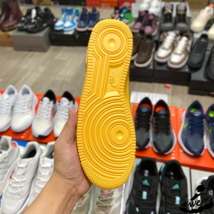 Nike Air Force 1 Low OFF-WHITE University Gold Metallic Silver