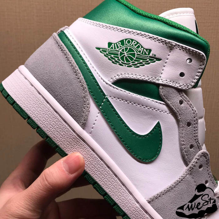 Jordan 1 Mid SE Grey Green