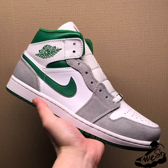 Jordan 1 Mid SE Grey Green