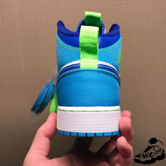 Jordan 1 Mid Sprite Blue
