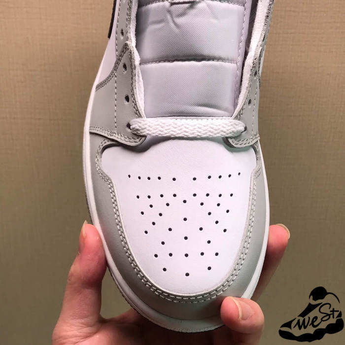 Jordan 1 Mid Light Smoke Grey