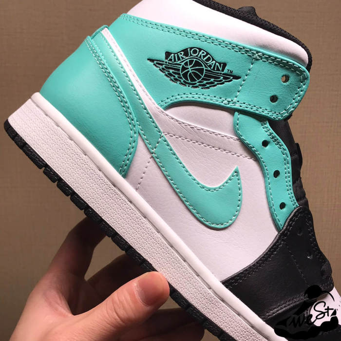 Jordan 1 Mid Lsland Green 