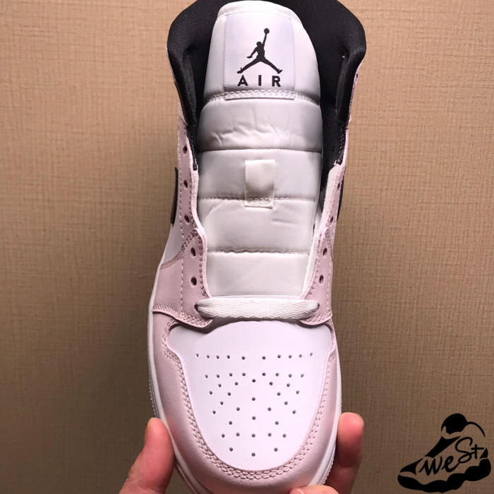 Jordan 1 Mid Barely Rose