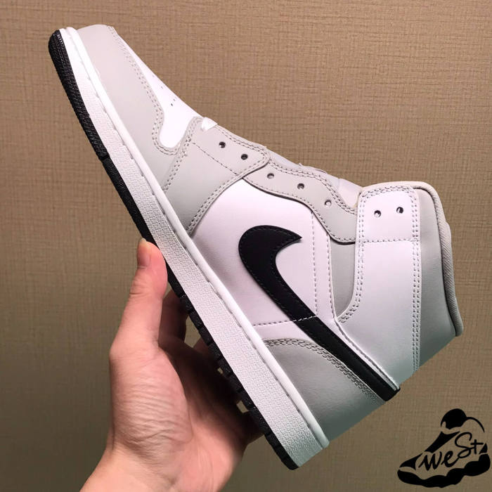 Jordan 1 Mid Light Smoke Grey