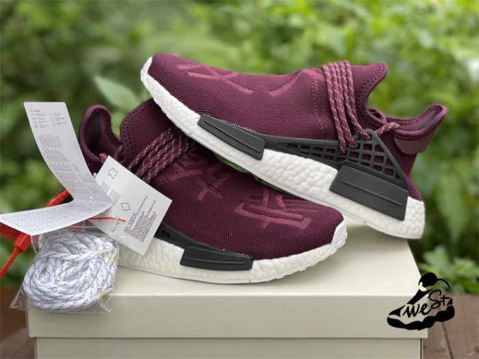 adidas NMD R1 Pharrell HU Friends and Family Burgundy