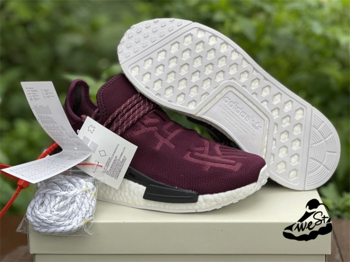 adidas NMD R1 Pharrell HU Friends and Family Burgundy