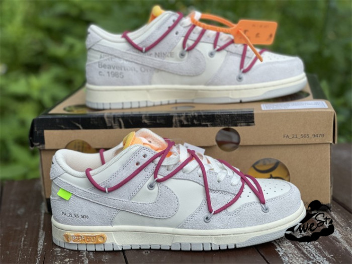 Nike Dunk Low Off-White Lot 35