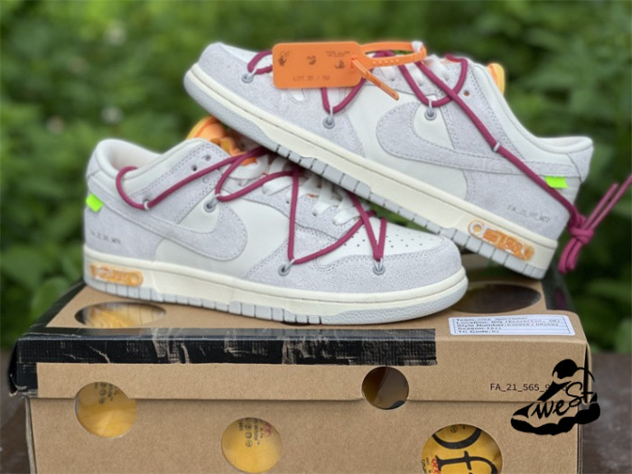 Nike Dunk Low Off-White Lot 35