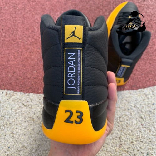 Jordan 12 Retro Black University Gold