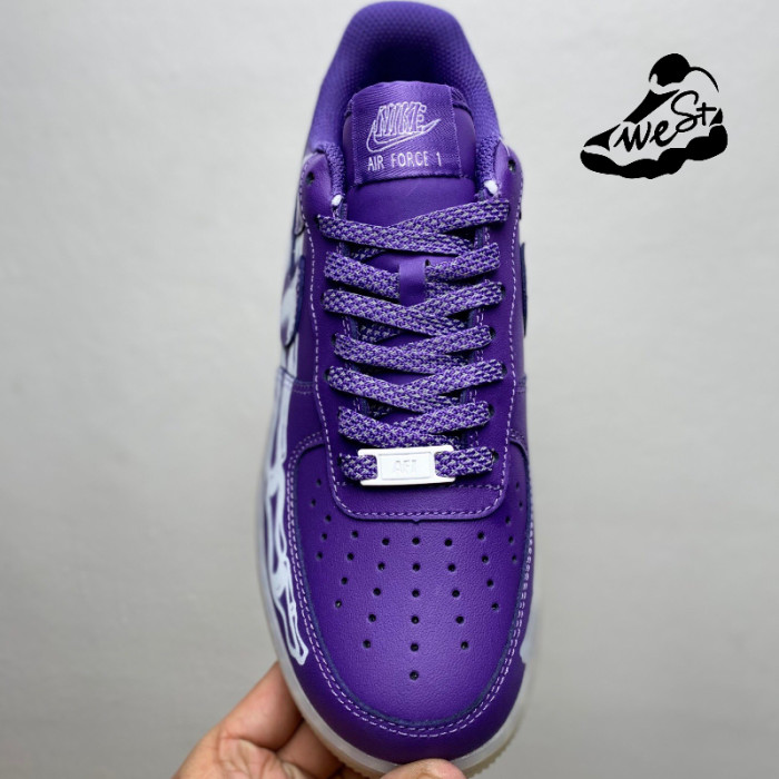 Nike Air Force 1 Low '07 QS Purple Skeleton Halloween (2021)