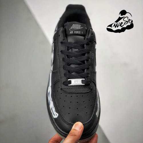 Nike Air Force 1 Low Black Skeleton Halloween (2019)