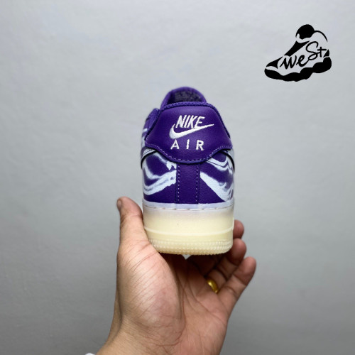 Nike Air Force 1 Low '07 QS Purple Skeleton Halloween (2021)