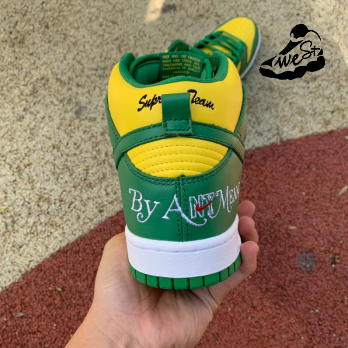 Nike SB Dunk High Supreme By Any Means Brazil