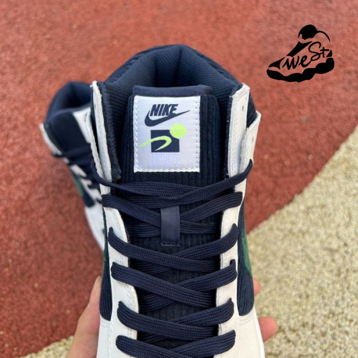 Nike Dunk High Sports Specialties White Navy