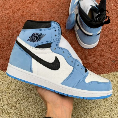 Jordan 1 Retro High White University Blue Black