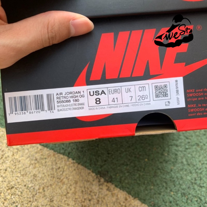 Jordan 1 Retro High Electro Orange
