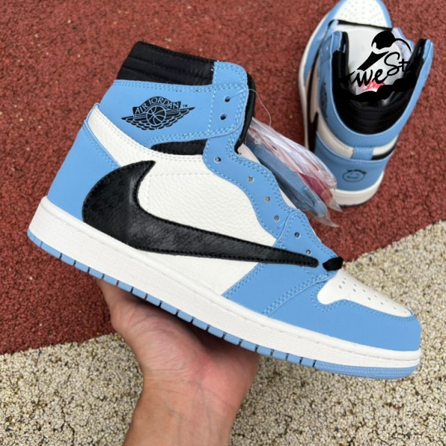 Jordan 1 High OG UNIVERSITY  BLUE x Travis Scott