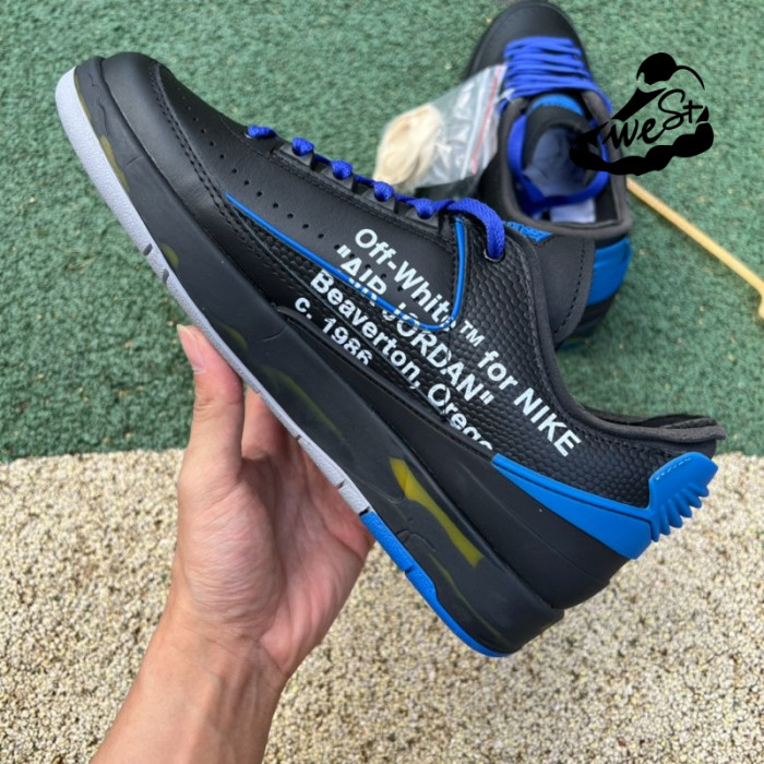 Jordan 2 Retro Low SP Off-White Black Blue