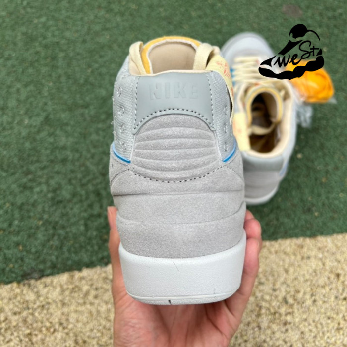 Jordan 2 Retro Union Grey Fog