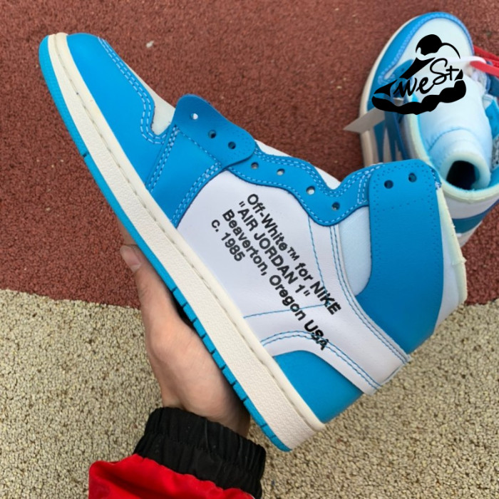 Jordan 1 Retro High Off-White University Blue