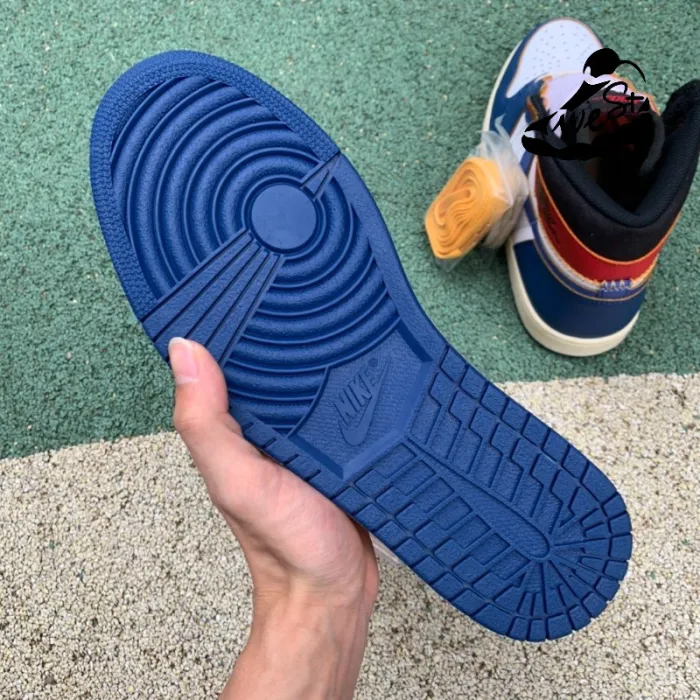 Jordan 1 Retro High Union Los Angeles Blue Toe