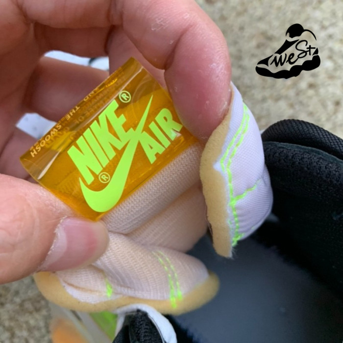 Jordan 1 Retro High White Black Volt University Gold