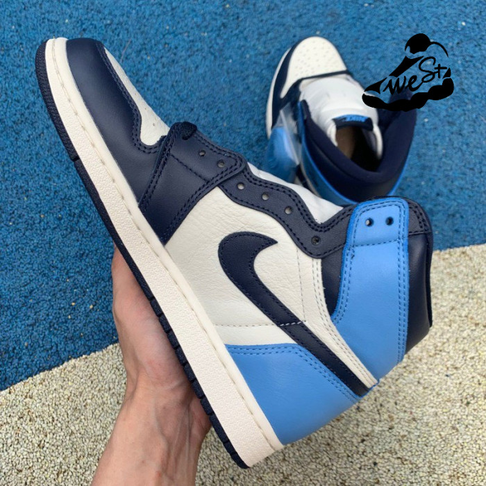 Jordan 1 Retro High Obsidian UNC