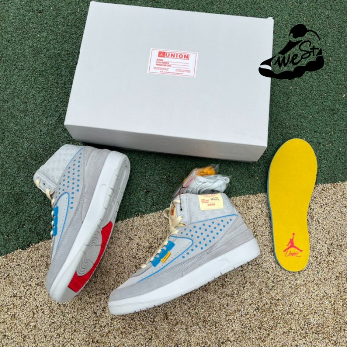 Jordan 2 Retro Union Grey Fog