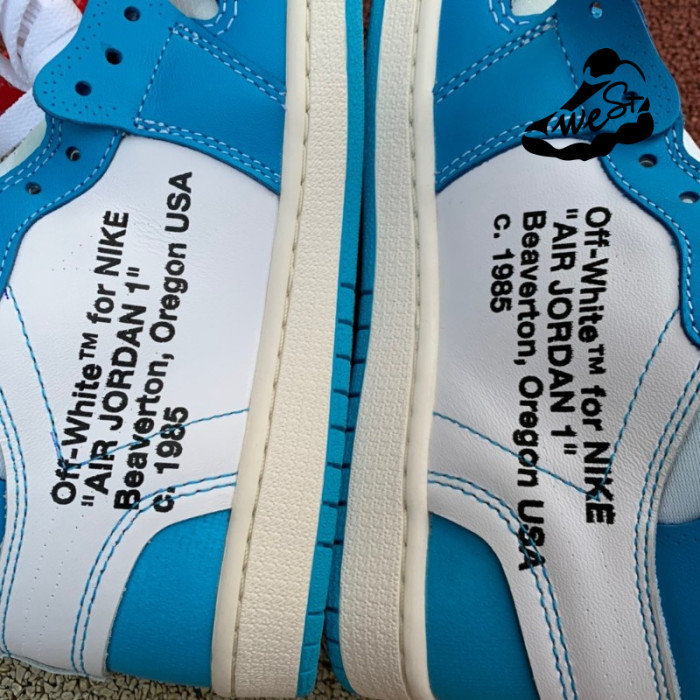 Jordan 1 Retro High Off-White University Blue