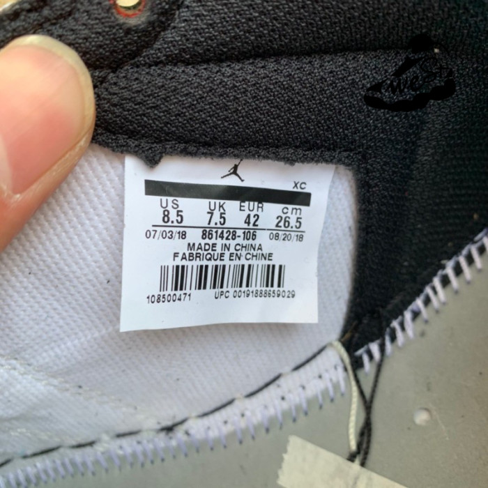Jordan 1 Retro High Not for Resale Varsity Red