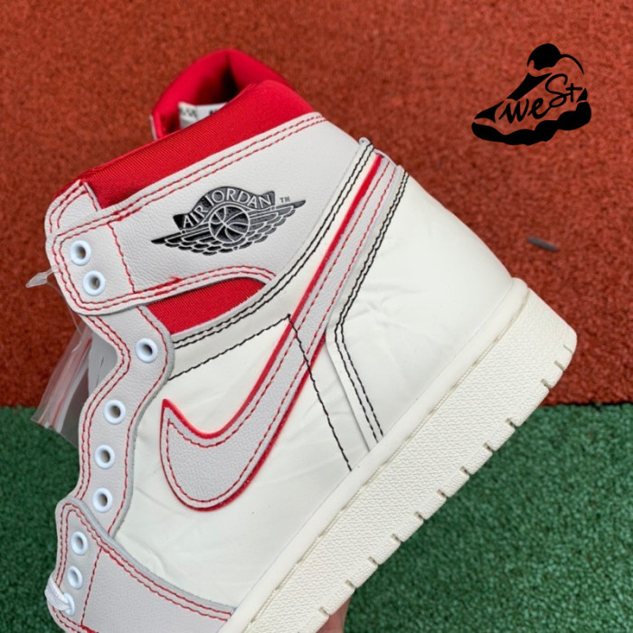 Jordan 1 Retro High Phantom Gym Red