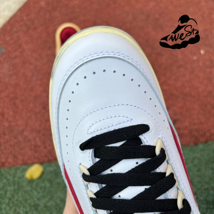 Jordan 2 Retro Low SP Off-White White Red