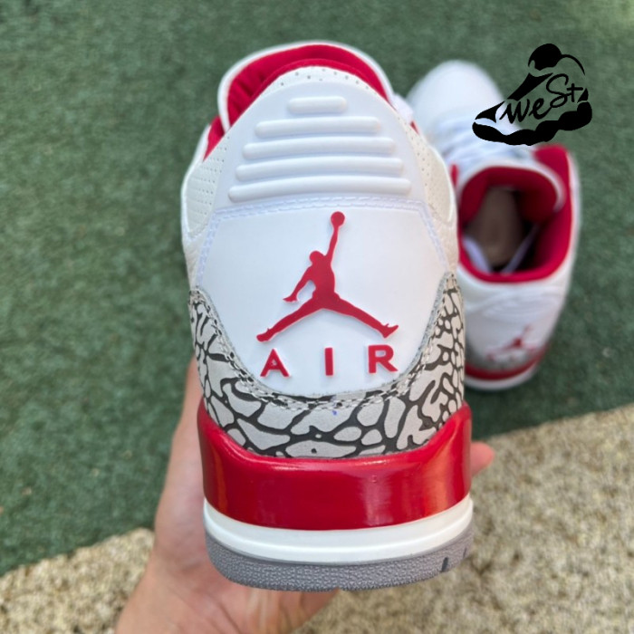 Jordan 3 Retro Cardinal Red