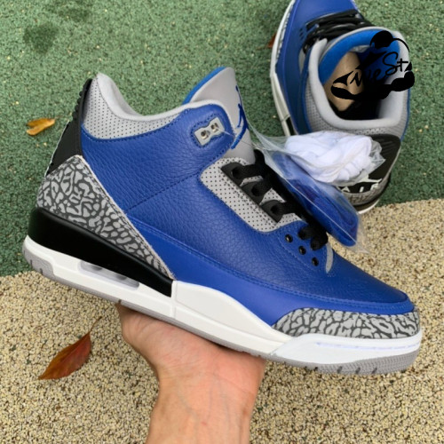 Jordan 3 Retro Varsity Royal Cement