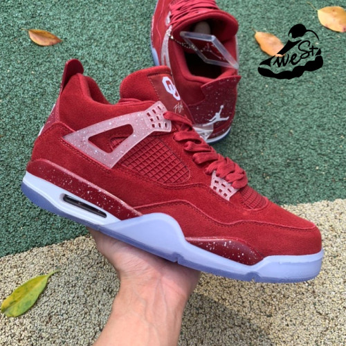 Jordan 4 Oklahoma Sooners PE