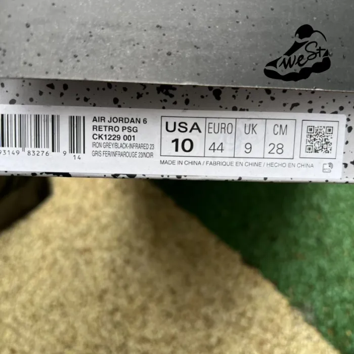 Jordan 6 Retro PSG Paris Saint-Germain