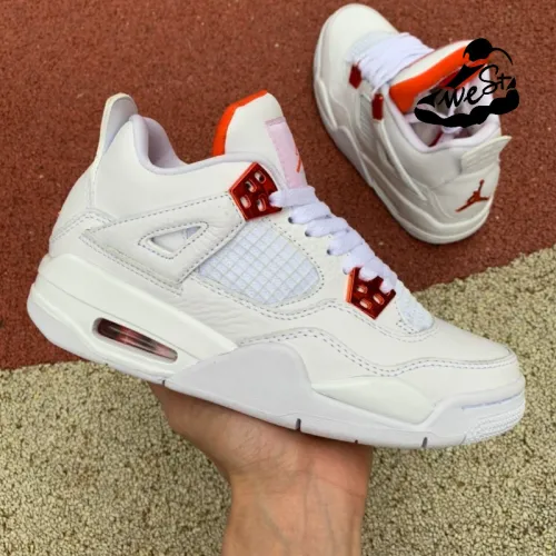 Jordan 4 Retro Metallic Orange