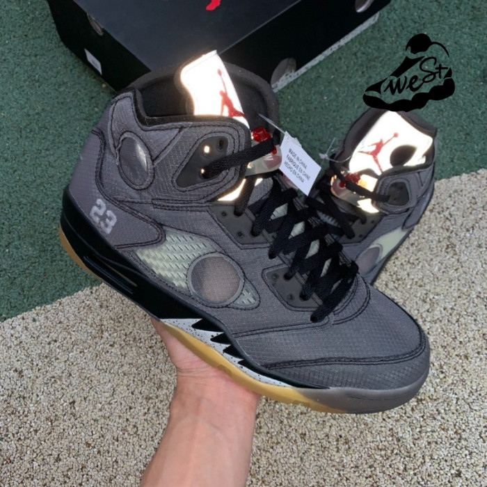 Jordan 5 Retro Off-White Black