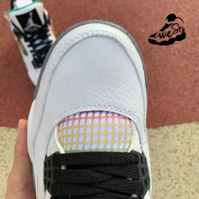 Jordan 4 Retro Lucid Green Rasta