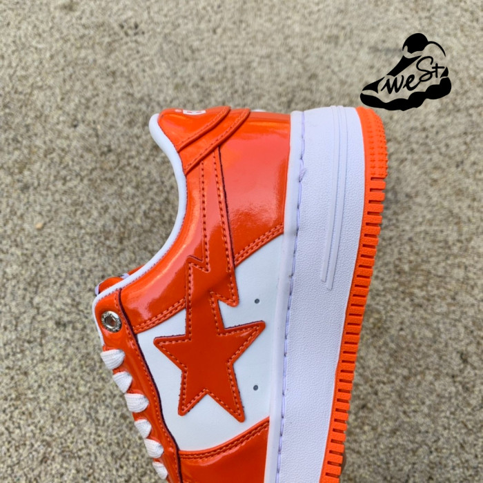 A Bathing Ape Bape Sta Low Orange