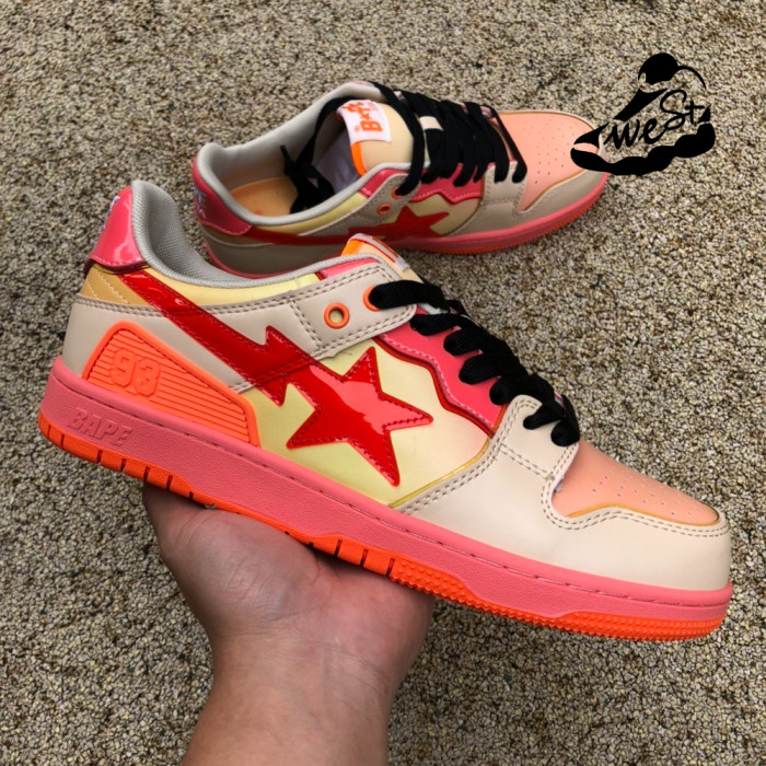 A Bathing Ape Bape SK8 Sta Orange
